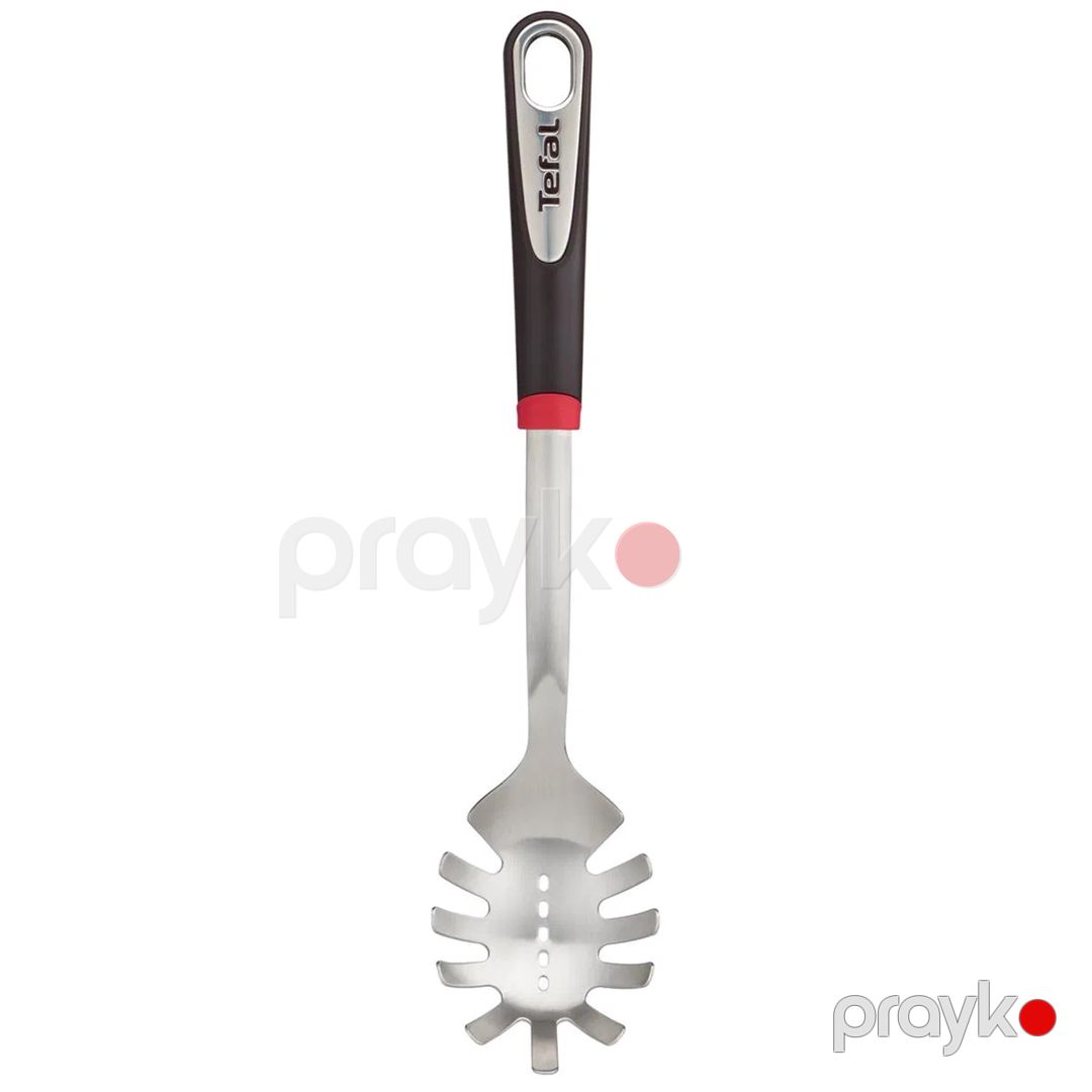 Spaqetti üçün qaşıq Tefal Ingenio, paslanmayan polad/silikon, qara/gümüşü — Mallar, Bakı (2)