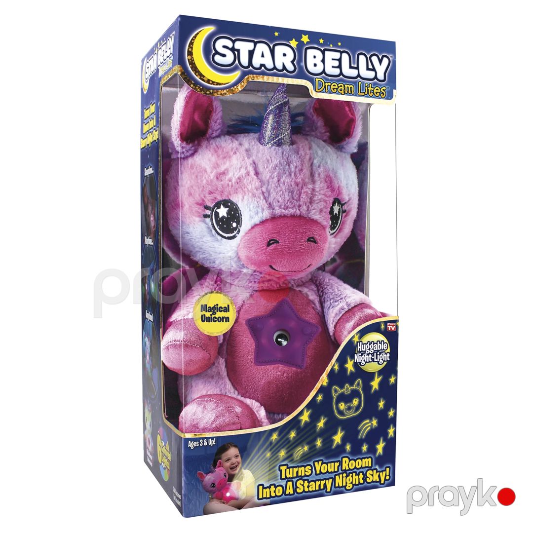 Yumşaq oyuncaq Star Belly, peluş, çəhrayı, 50 sm — Yumşaq oyuncaqlar, Bakı (2)