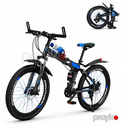 Qatlanan velosiped Panther ABC_24, 24", göy — Bakı