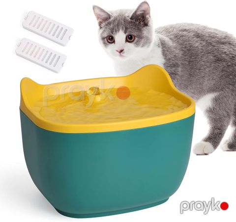 Pişiklər üçün dispenser catwater_2, yaşıl/sarı — Bakı