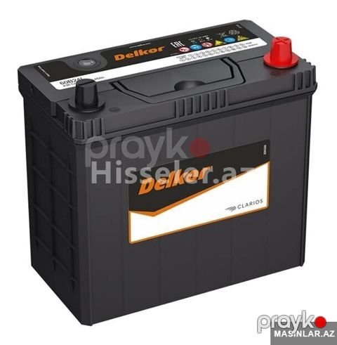Akkumulyator Delkor 45 Ah R+ 430 A Asia 55b24ls — Bakı