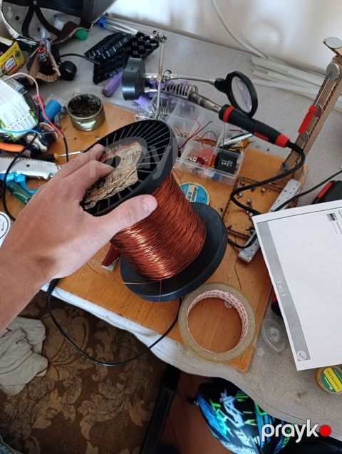 0,65 mm-lik emallı mis məftil. Motor,texnika,electronica servisi üçün — Bakı