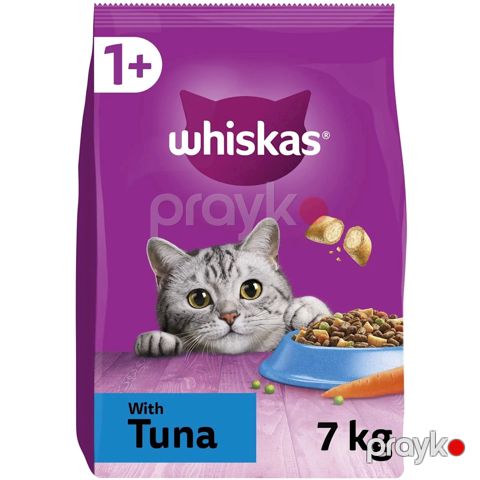 Quru yem Whiskas 1+ Tuna Dry Adult Cat Food bütün cins yetkin pişiklər üçün, 7 kq — Bakı