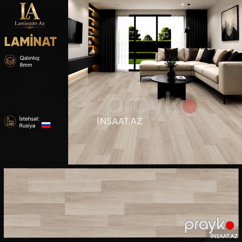 Laminat 8mm — Döşəmə örtükləri, Bakı (6)