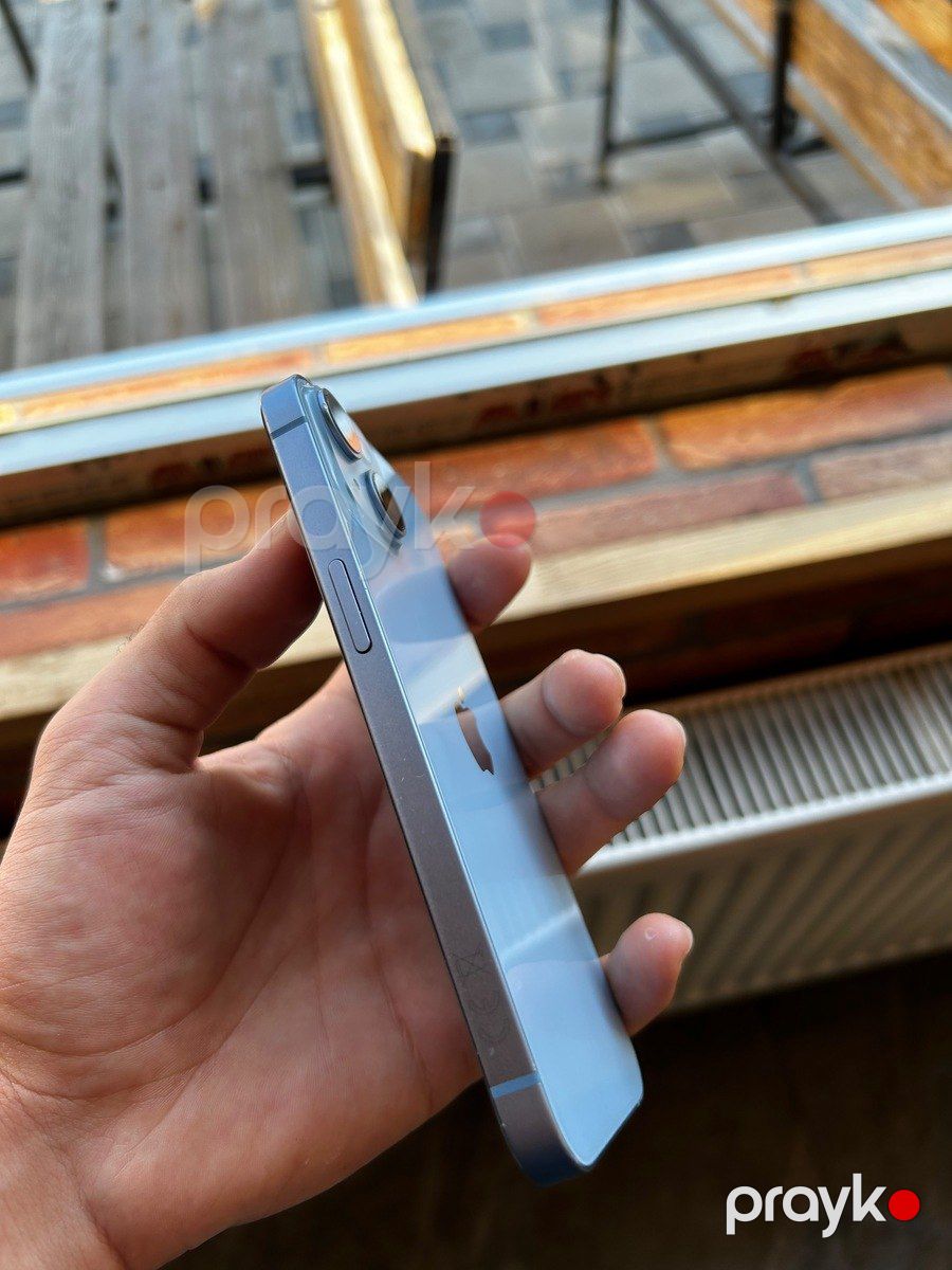 Apple iPhone 14 Blue 128GB/6GB — Smartfonlar, Zaqatala (7)
