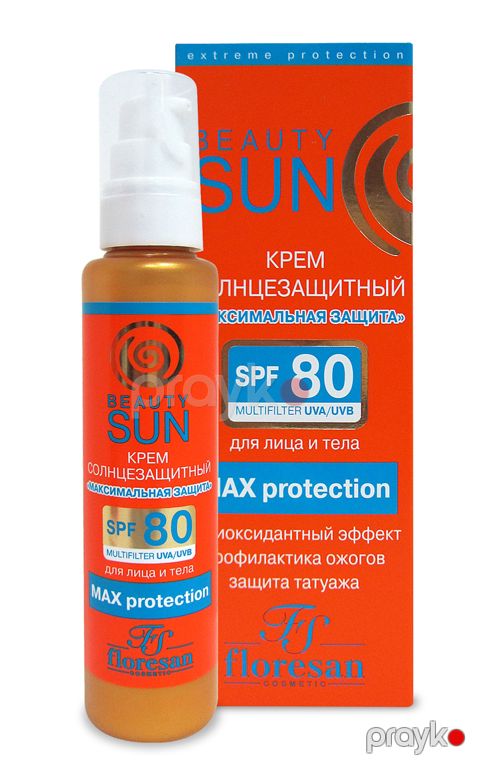 Günəşdən qoruyucu krem Флоресан Beauty Sun SPF80 75 ml — Bakı
