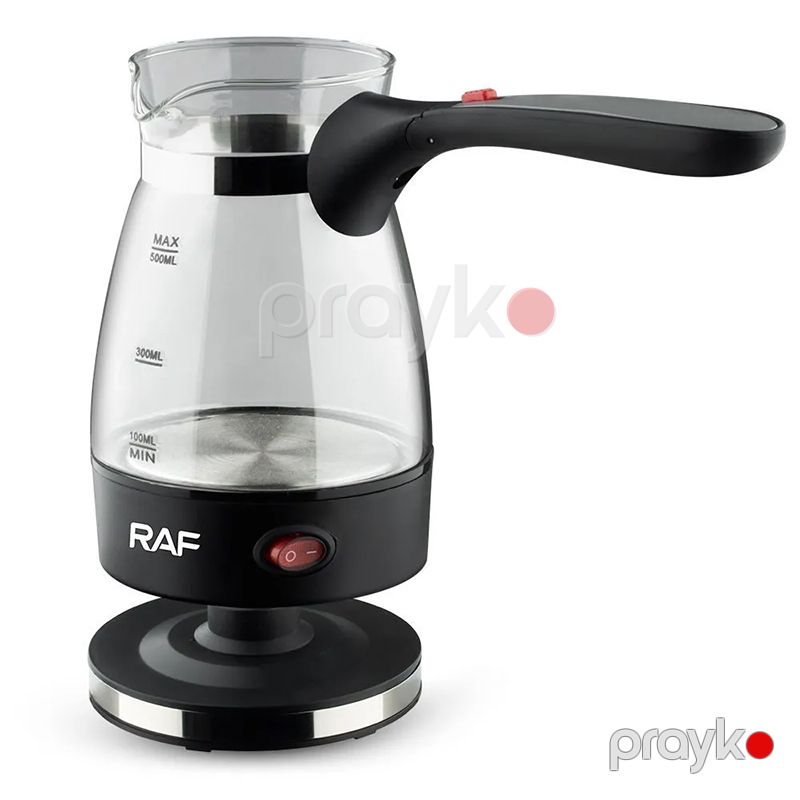 RAF R.128 Elektrikli Şüşə Cəzvə – 600W, 500ml Multifunksional Türk Qəhvəsi Dəmləyən — Ev texnikası, Bakı (4)