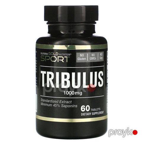 Testosteron gücləndiricisi California Gold Nutrition Tribulus, 60 həb — Bakı