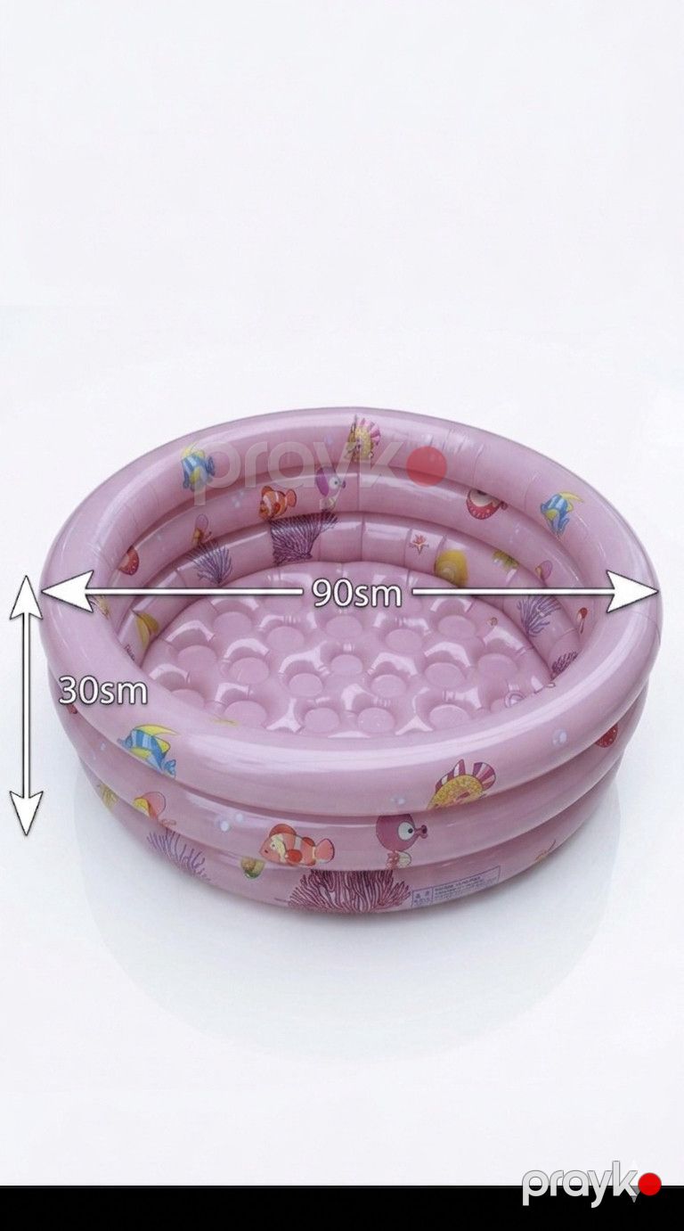 Şişmə hovuz DT-3Ring, bənövşəyi, 90x30 sm — Hovuzlar, Bakı (2)