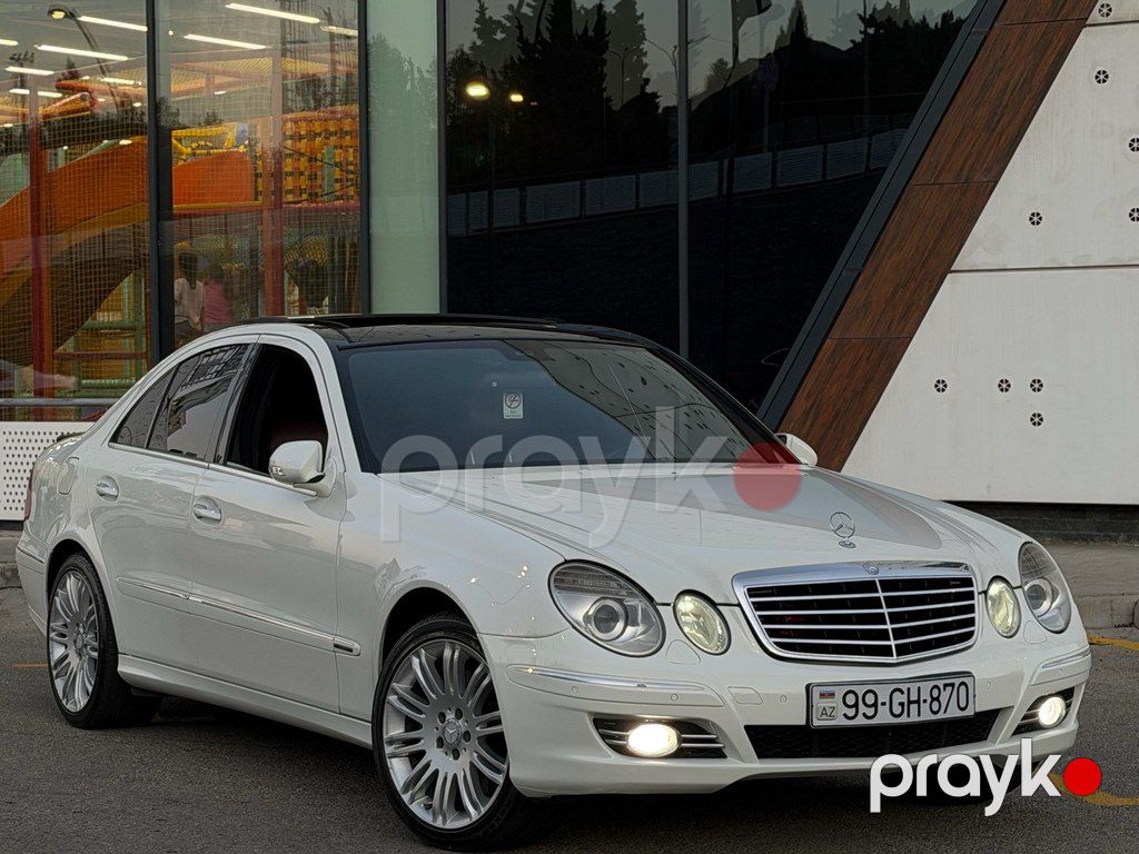 Mercedes E 270, 2.6 L, 2008 il, 280 000 km — Avtomobillər, Bakı (4)