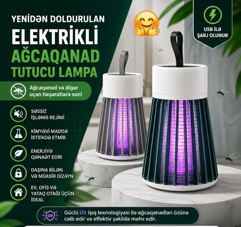 Lampa həşəratlara qarşı 10W — Bakı