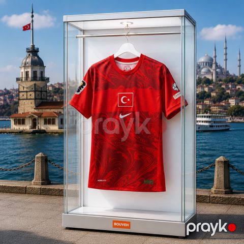 Futbolka Bouveh L Futbol Rəngbərəng Türkiyə milli — Bakı