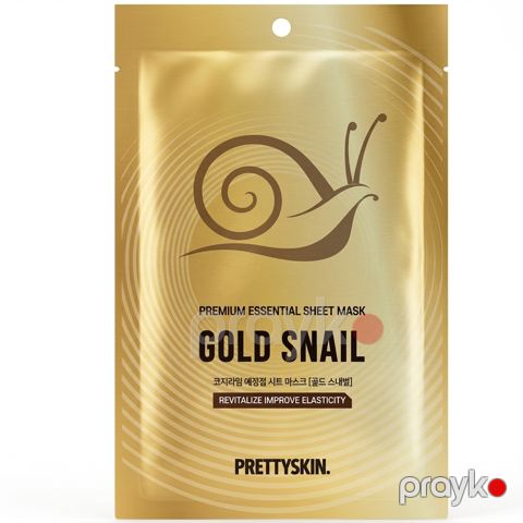 Üz üçün parça maska Prettyskin Premium Essential Snail Cooling 23 q — Bakı