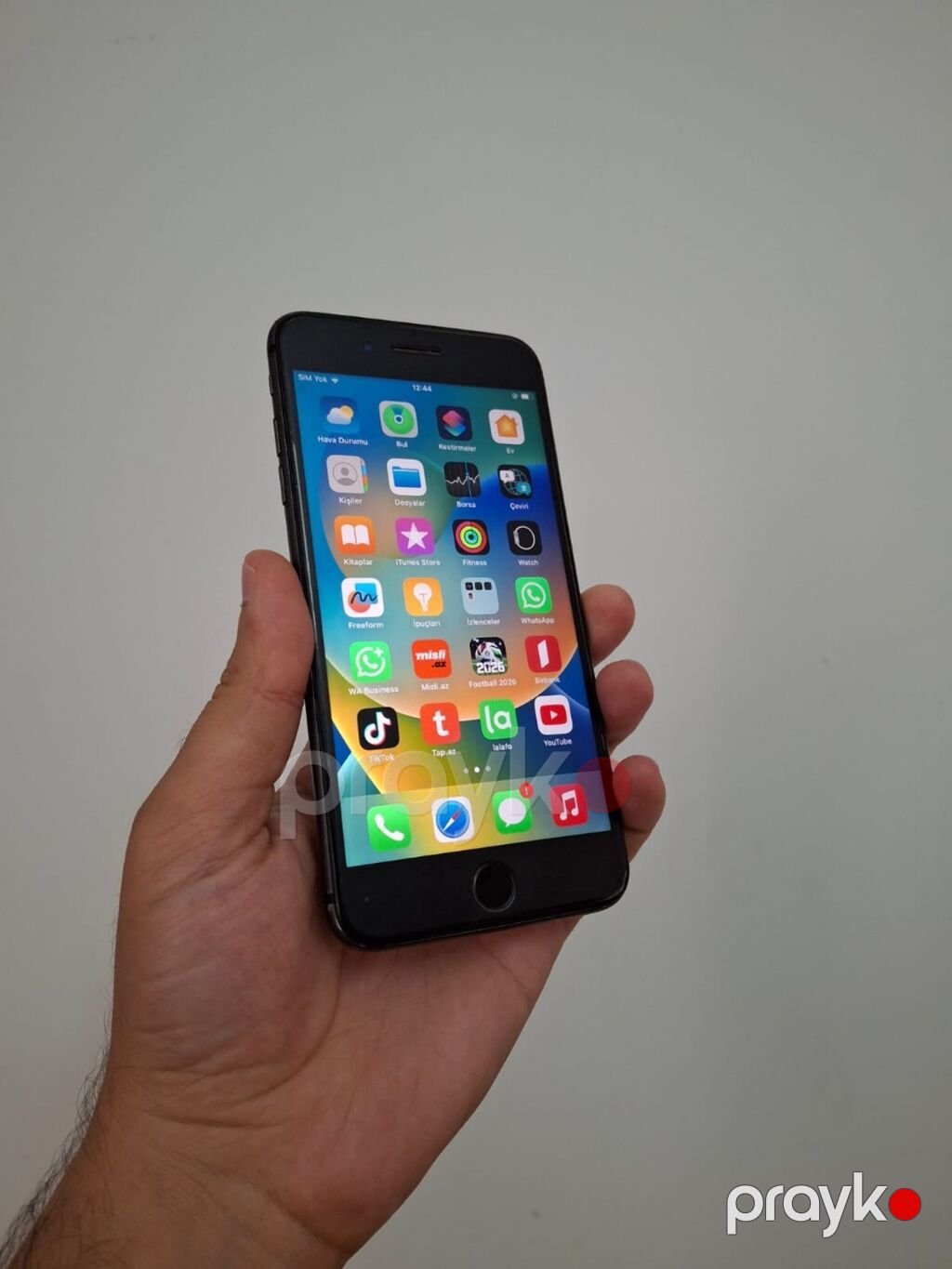 IPhone 8 Plus, 64 GB, Qara, Simsiz şarj — Apple iPhone, Bakı (2)