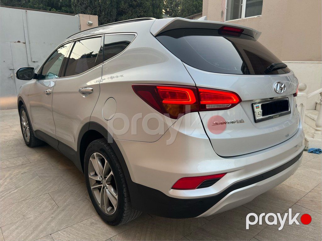 Hyundai Santa Fe, 2.0 L, 2016 il, 311 000 km — Avtomobillər, Bakı (3)