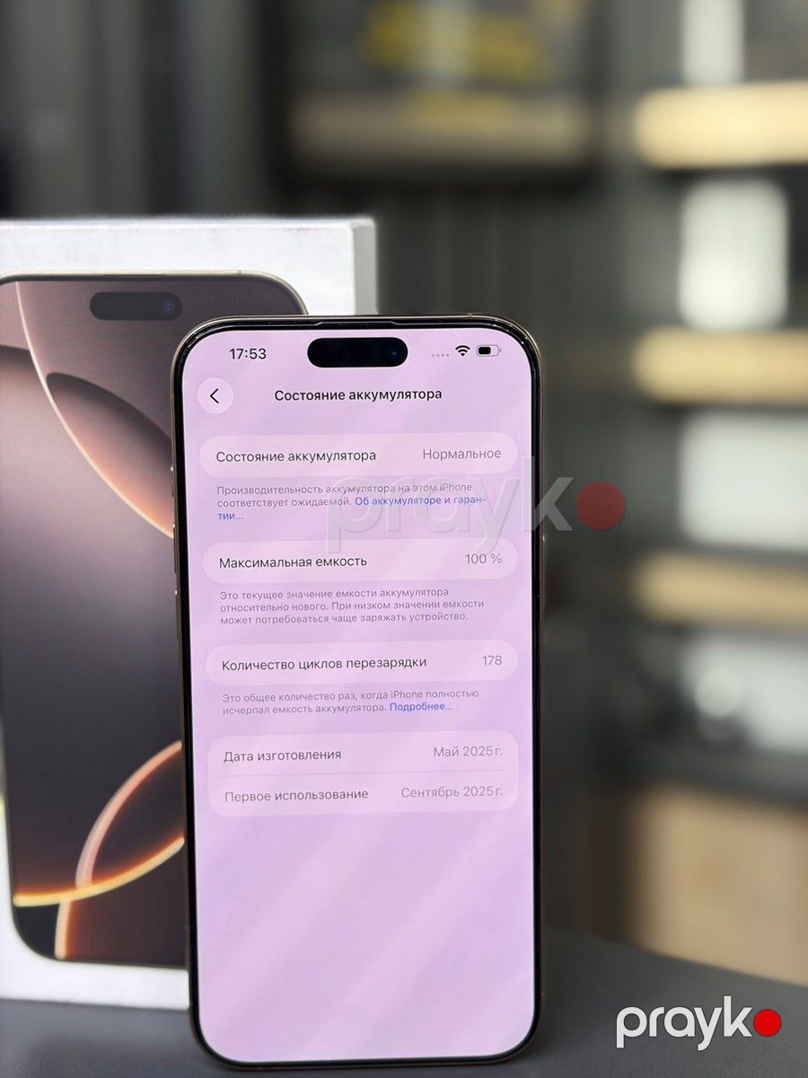 Apple iPhone 16 Pro Max Natural Titanium 256GB/8GB — Smartfonlar, Bakı (4)