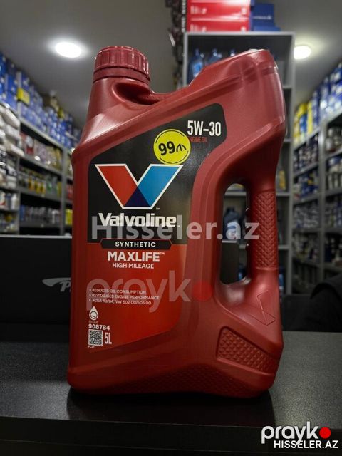 Valvoline 5w30 Maxlife — Bakı