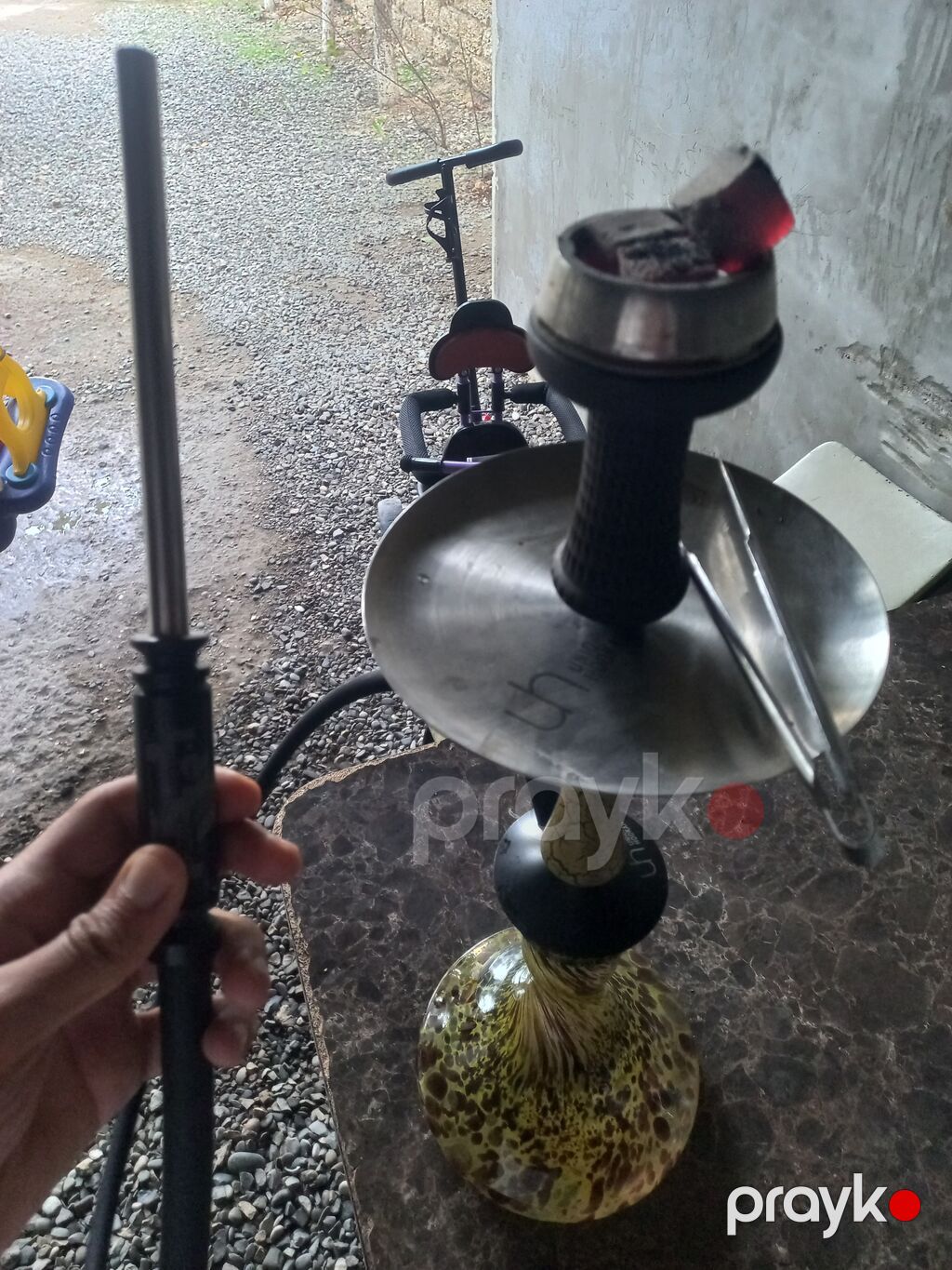 Union Hookah nargilə komplekti - Brend: Union Hookah (UH loqolu — Elektronik siqaretlər, Digah (4)