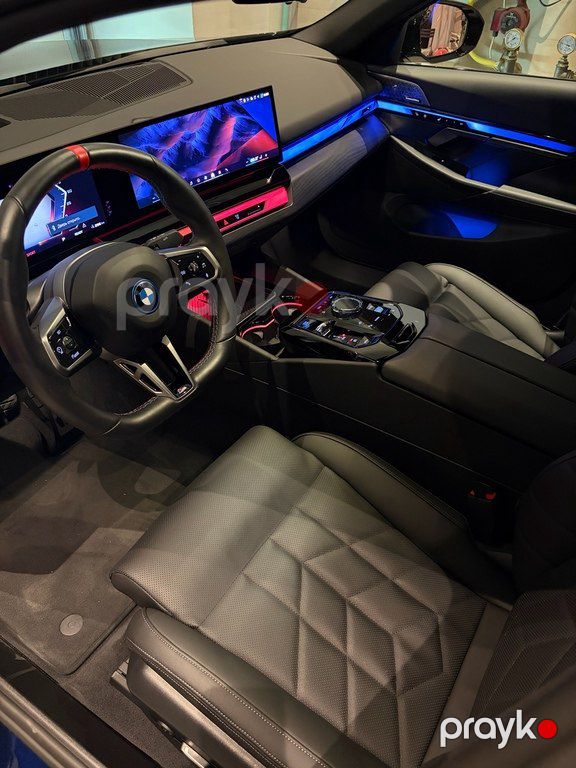 BMW i5, 81.2 kWh, 2023 il, 8 700 km — Avtomobillər, Bakı (8)