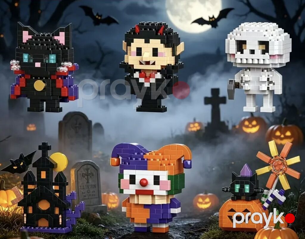 Halloween üçün Lego dəsti 40 azn - Mövzu: Halloween – balqabaq — Konstruktorlar, Bakı (4)