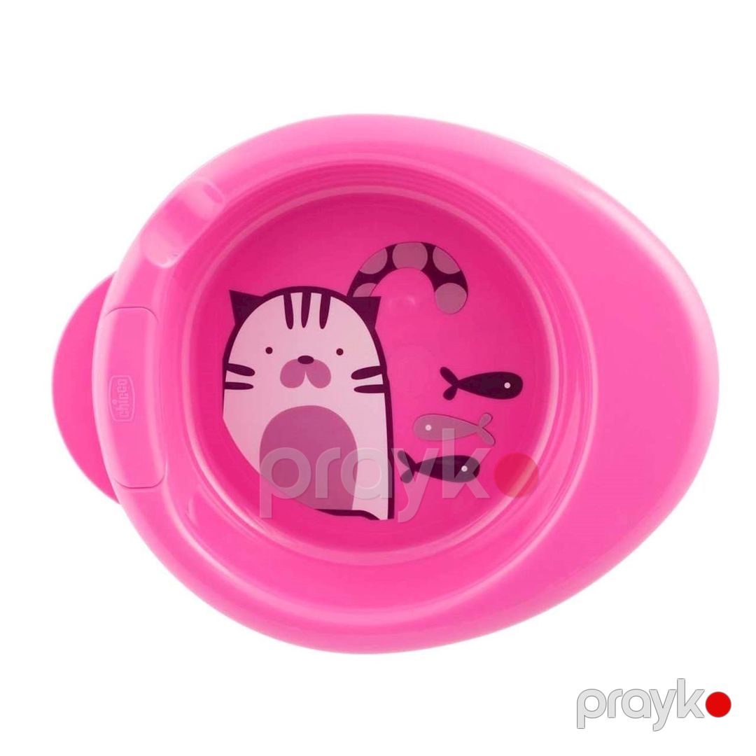 İstiyə davamlı boşqab Chicco Warmy Plate, çəhrayı, plastik, 6ay+ — Mallar, Bakı (2)