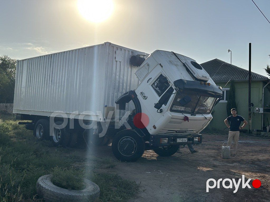 KamAz 53212, 11 L, 1992 il, 210 000 km — Yük maşınları, Salyan (3)