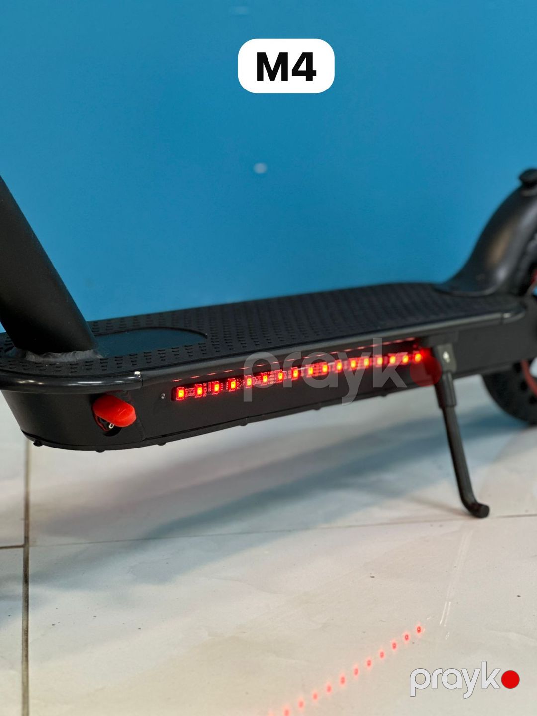 Elektrik samokat AYKN_M4, Led, qara — Mallar, Bakı (3)