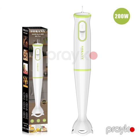 Sokany SK-1723 Çoxfunksiyalı Əl Blenderi 200W — Bakı