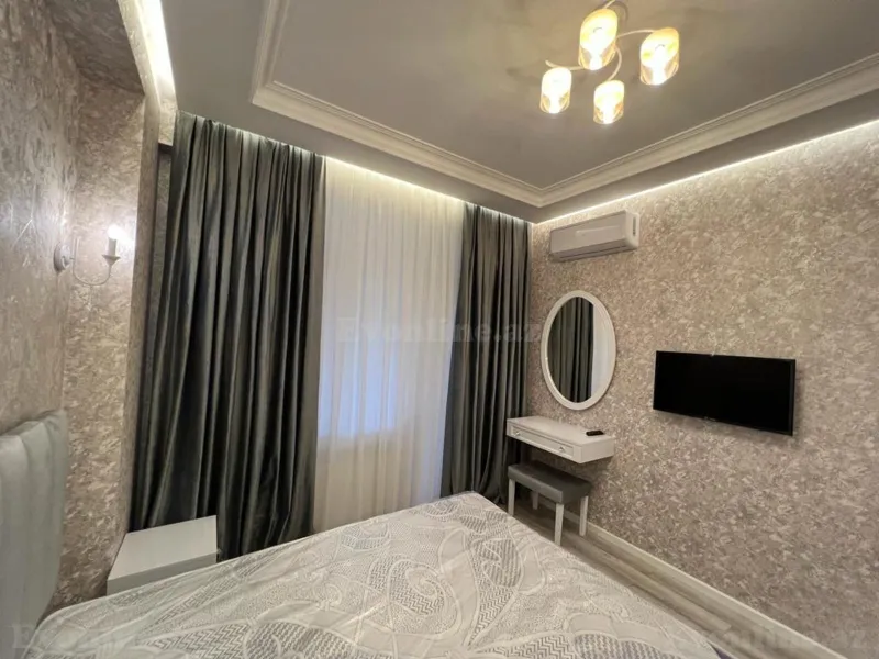 Kirayə verilir 2 otaqlı Mənzil Yeni tikili 70 m² Bakı, Yasamal r., 8 Noyabr m — Mənzil, Bakı (5)