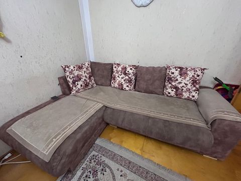 Künc divan, İşlənmiş, Açılan, Bazalı, Parça — LaLə Nəsirova — Divanlar