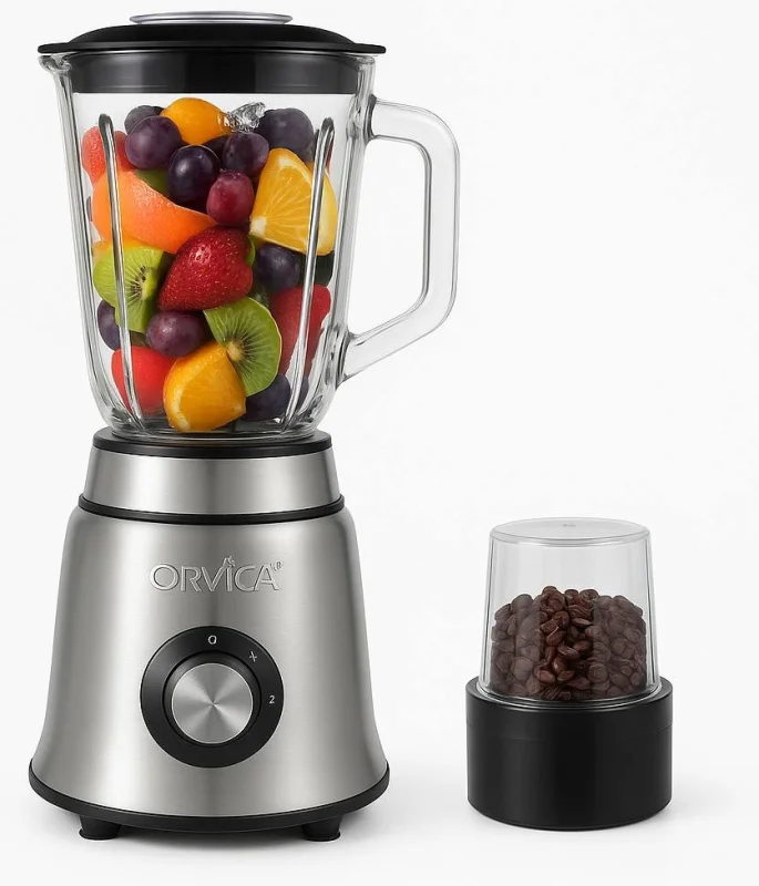 Blender Orvica ORM-1596 — Blenderlər, xırdalayanlar və mikserlər, Bakı (2)
