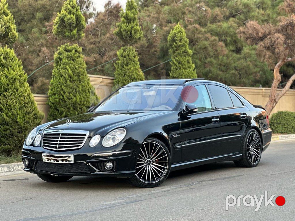 Mercedes E 240, 2.6 L, 2002 il, 295 777 km — Avtomobillər, Bakı (2)
