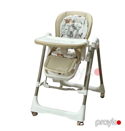 Yedirmə üçün uşaq oturacağı Kidilo VL-KIDS-009, 4+ ay, bej — Bakı