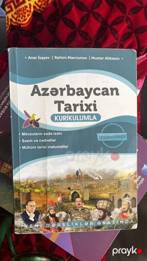 Seyfeye girib baxin 2-3 üçün kitab var Məhsul: “Azərbaycan Tarixi — Bakı
