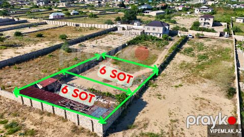 Sabunçu rayonunda 1 otaqlı Torpaq Satılır, 6 sot — Bakı