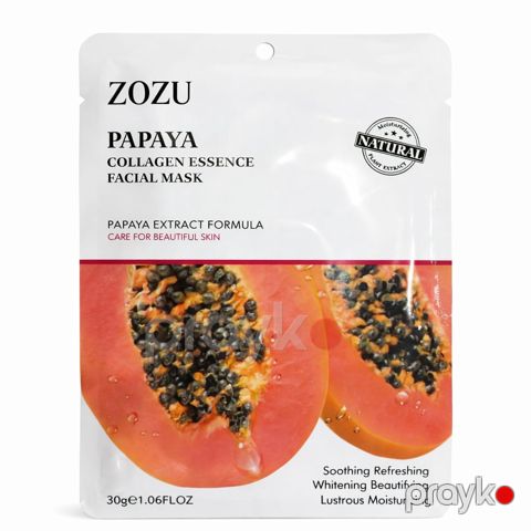 Parça maska üz üçün Zozu Papaya Collagen Essence, 30 q — Bakı