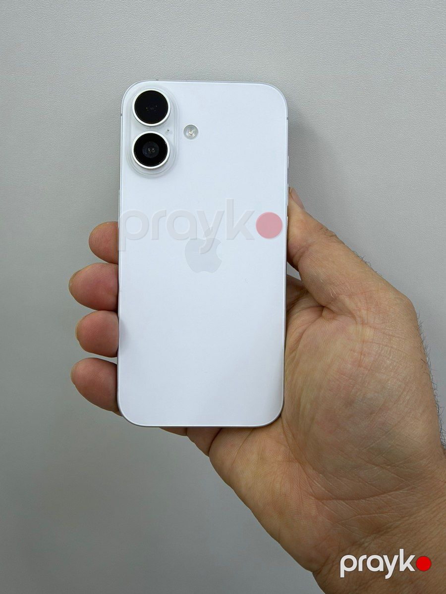 Apple iPhone 16 White 128GB/8GB — Smartfonlar, Bakı (2)