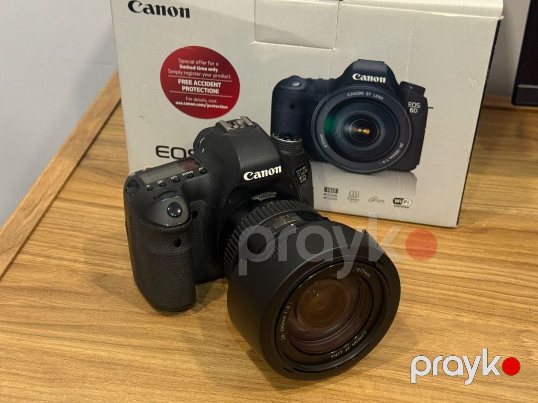 Canon 6D 24-105 — Foto və video texnikası, Bakı (2)