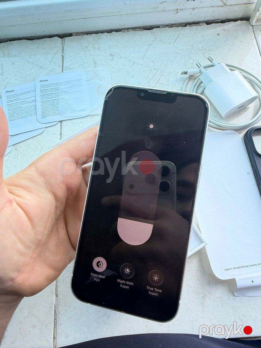 Apple iPhone 13 Starlight 128GB/4GB — Smartfonlar, Bakı (6)