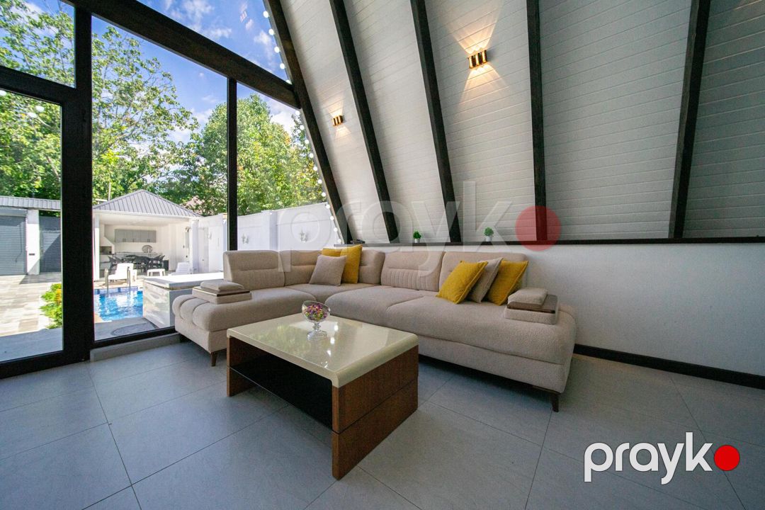 İcarəyə verilir 3 otaqlı həyət evi/bağ evi 110 m² — Ev, villa, Qəbələ (6)