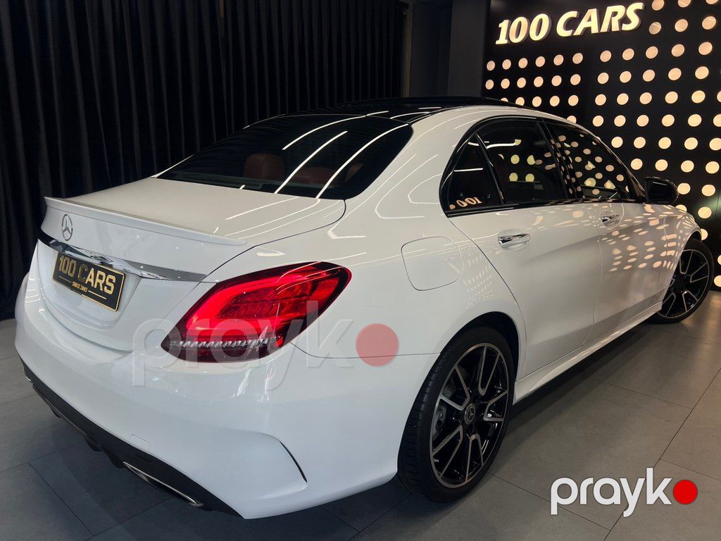 Mercedes C 300, 2.0 L, 2019 il, 84 000 km — Avtomobillər, Bakı (4)