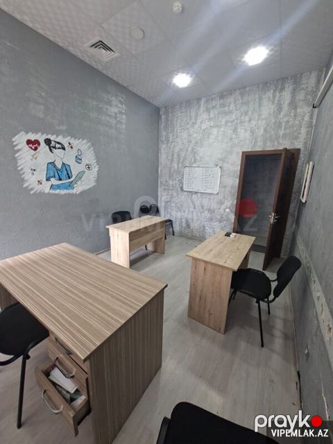 Nərimanov rayonunda 1 otaqlı Ofis Kirayə verilir, 18 m² — Bakı