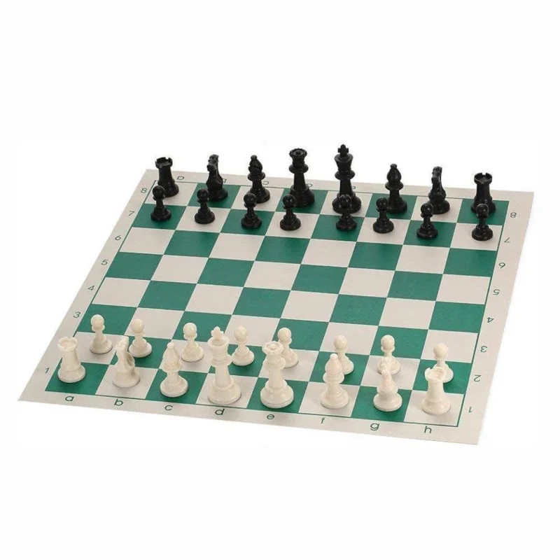 Şahmat WS0886, plastik, ağ/qara, 50x50 sm — Top oyunları, Bakı (3)