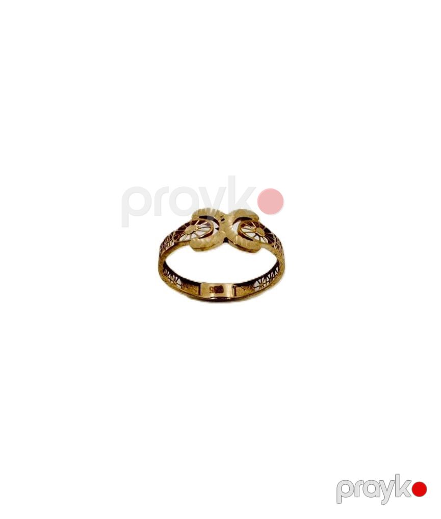 Qadın qızıl üzüyü 10410, 585 əyyar, ölçü 18.5 mm, 1 q - ozg.10410 — Mallar, Bakı (2)