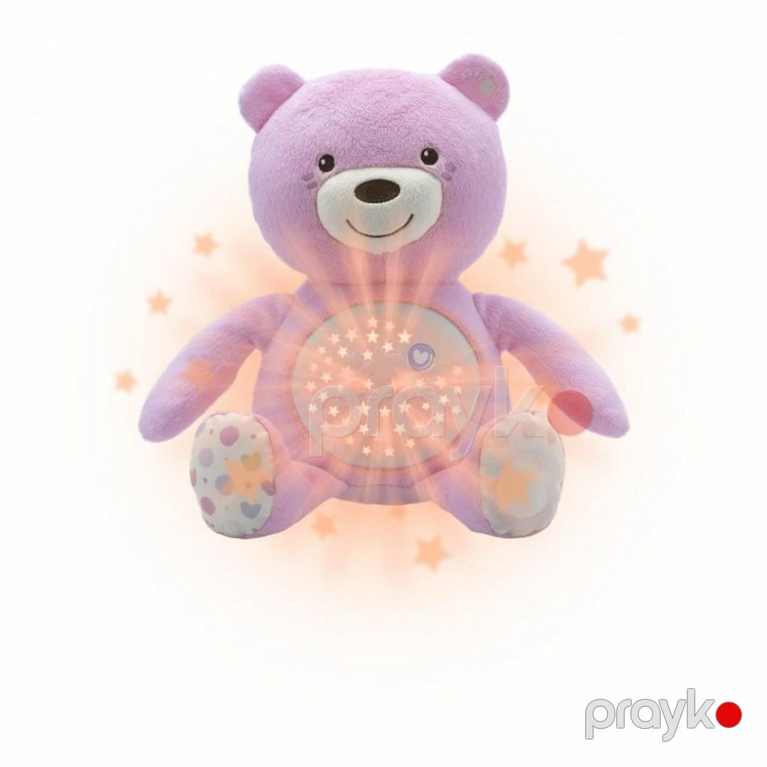 Proyektor-oyuncaq Chicco First Dreams Bear, çəhrayi, 14x36.5x30 sm — Mallar, Bakı (2)