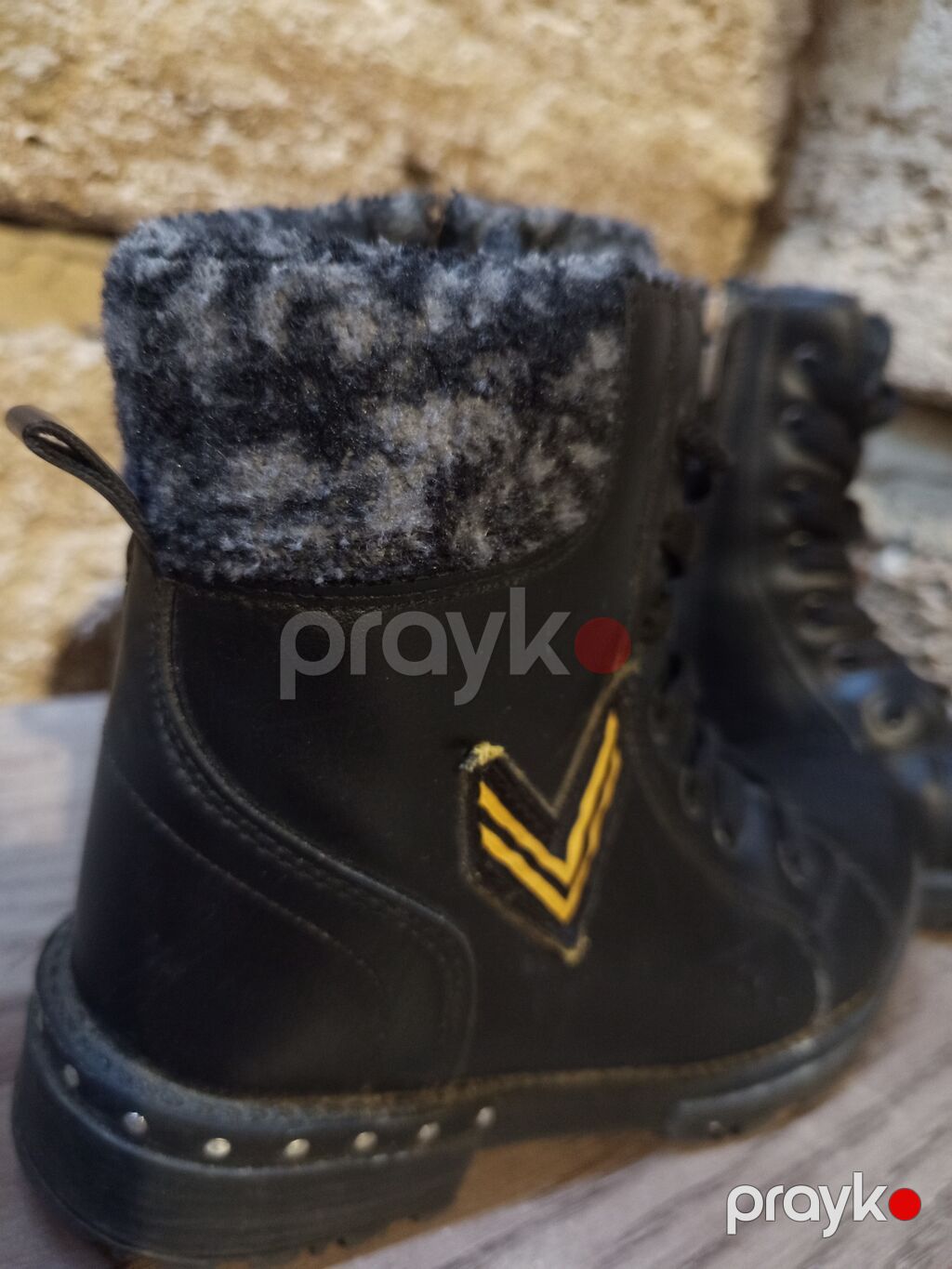 Rəng - Qara Botinkalar, Ölçü: 32, Uniseks — Uşaq ayakkabısı, Digah (2)