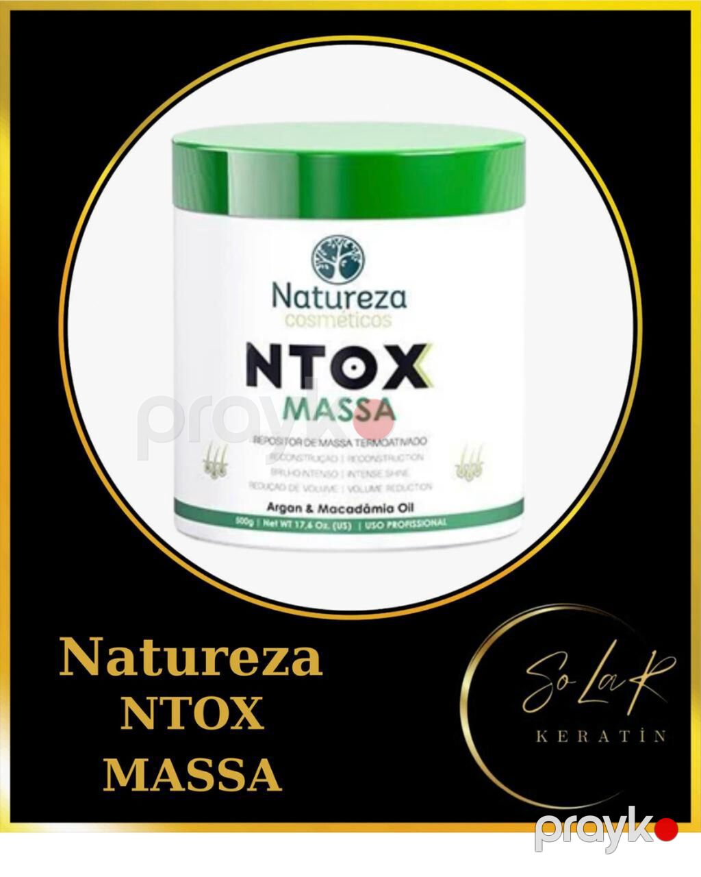 Saç maskası Keratin Hər növ saçlar üçün — Saç qayığı, Bakı (4)