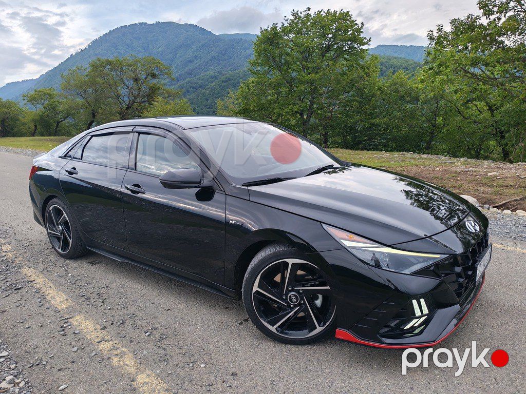 Hyundai Elantra N Line, 1.6 L, 2023 il, 83 800 km — Avtomobillər, Bakı (6)