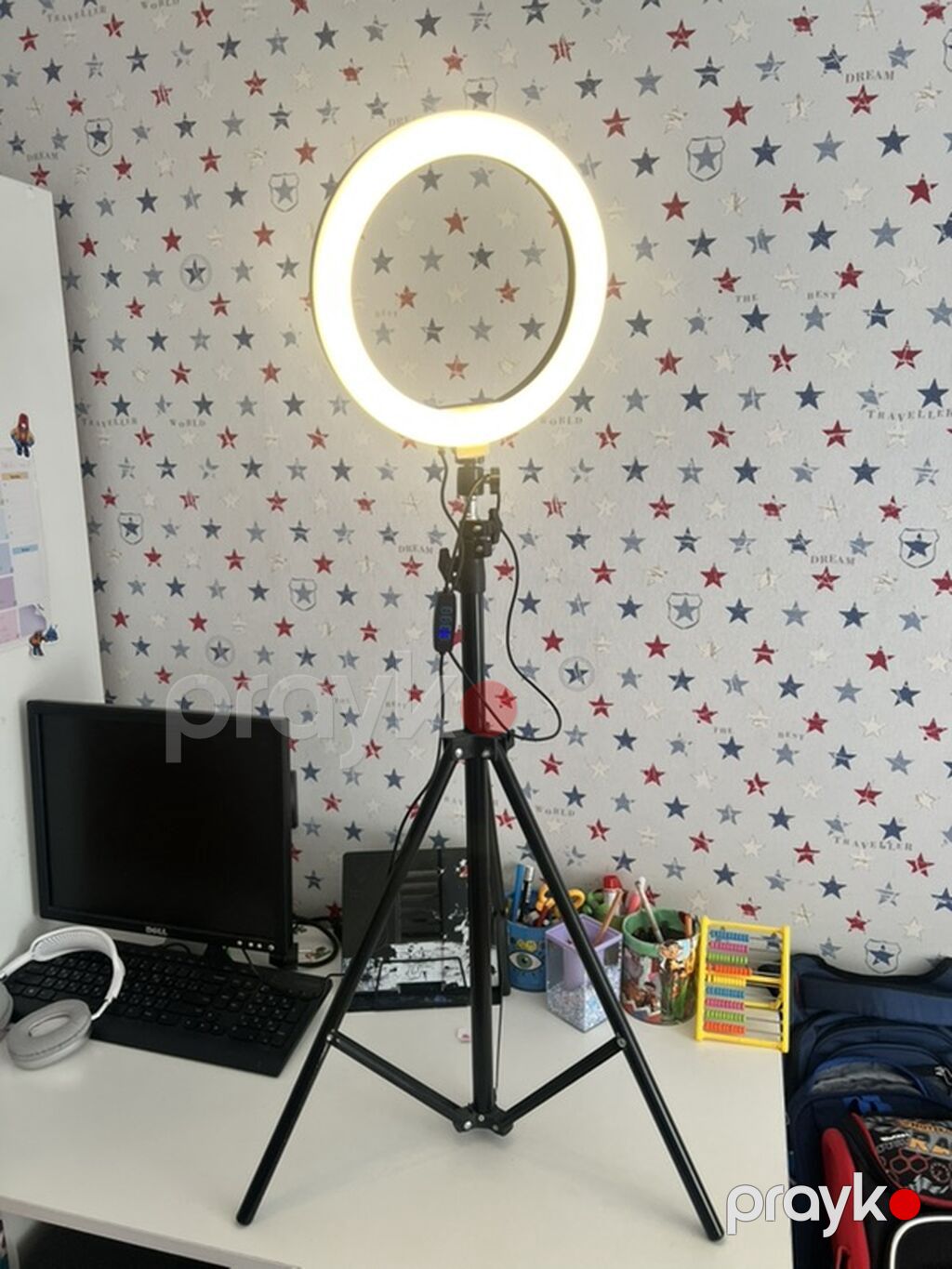 LED ring işıq + tənzimlənən tripod - Dairəvi LED ring işıq, diametri — İşıq avadanlığı və aksesuarlar, Sumqayıt (2)