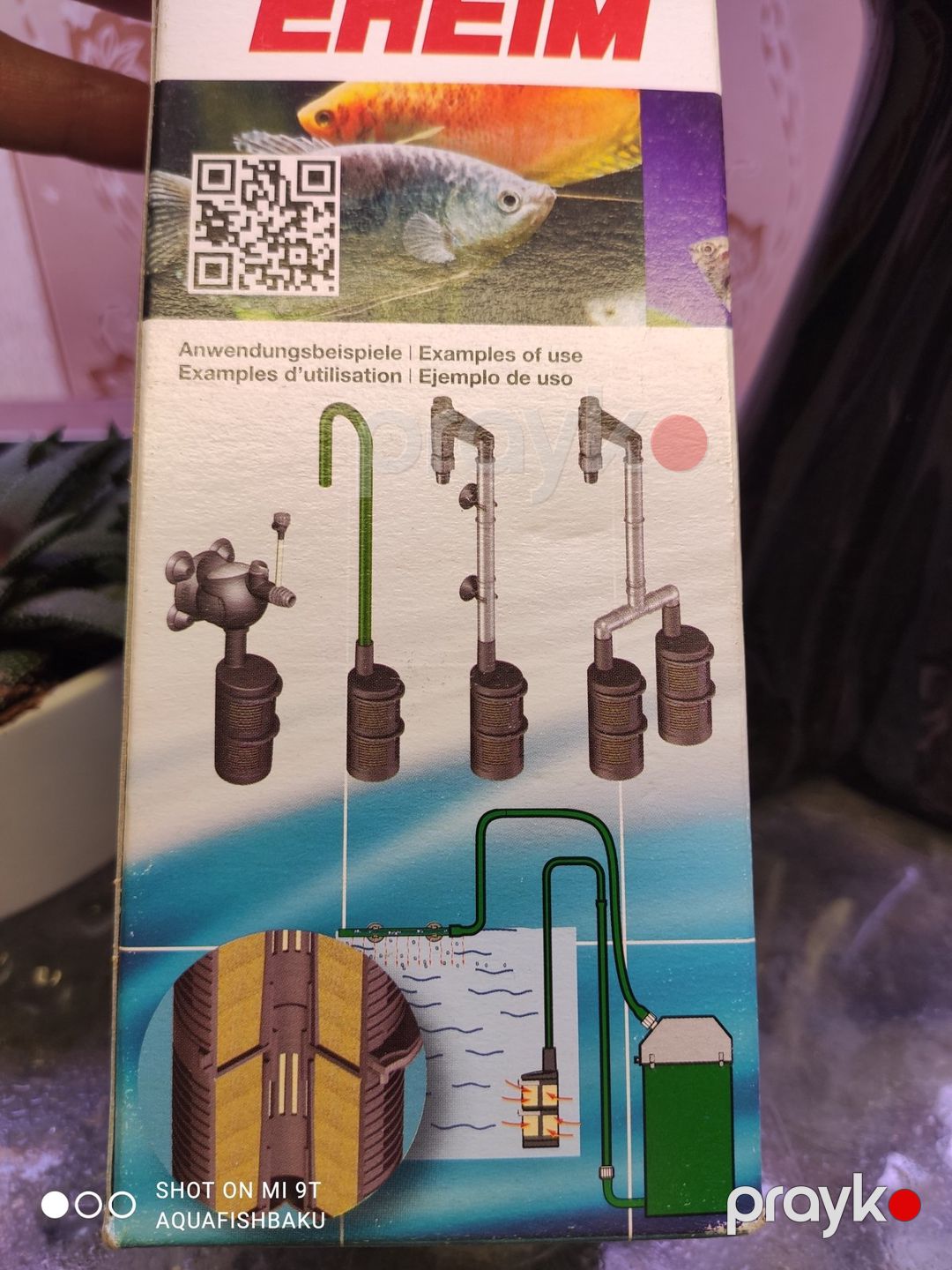 Eheim Prefilter — Akvariumlar və balıqlar, Bakı (2)